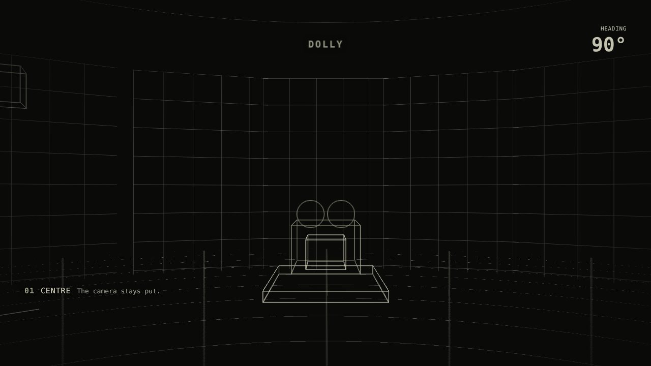 A wireframe depth grid with a camera orbit